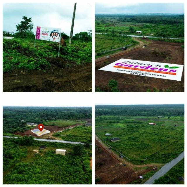 Plot Of Land At ZULARCH Gardens Epe Expressway (Call 08066743126)