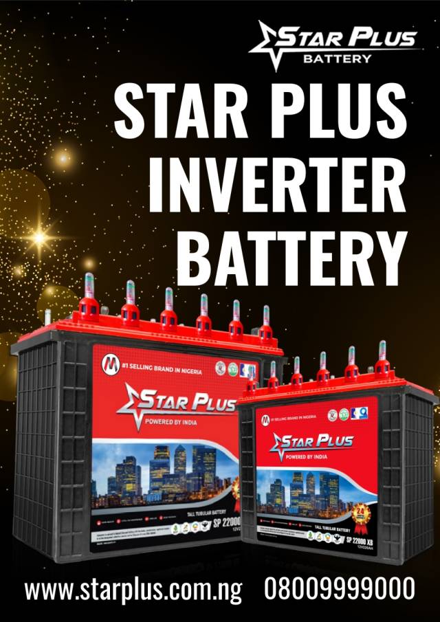 Upgrade To Star Plus Inverter Battery Today