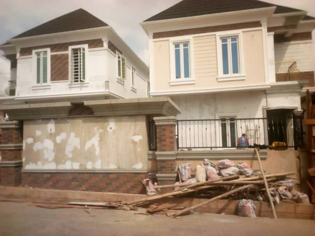 Fully Detached Twin Building Of  5 Bedroom Duplexes - CALL 08078566894