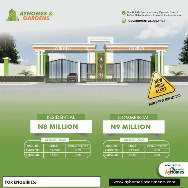 Plots Of Land For Sale At Igando Area Lekki - Cal 09039309323)