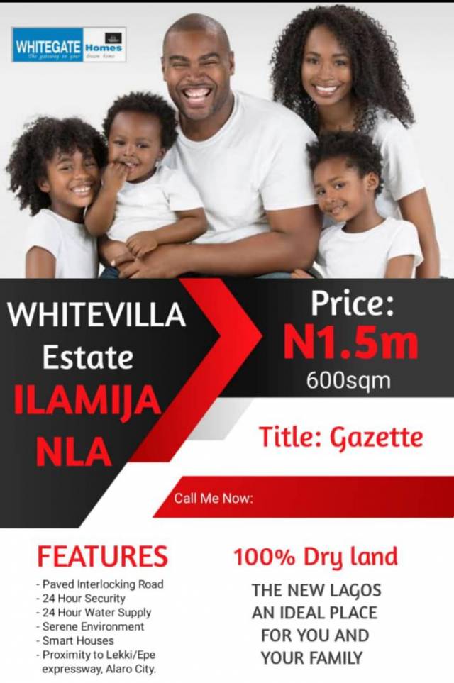 Plots Of Land For Sale At Whitevilla Estate Epe - Call 09039055524