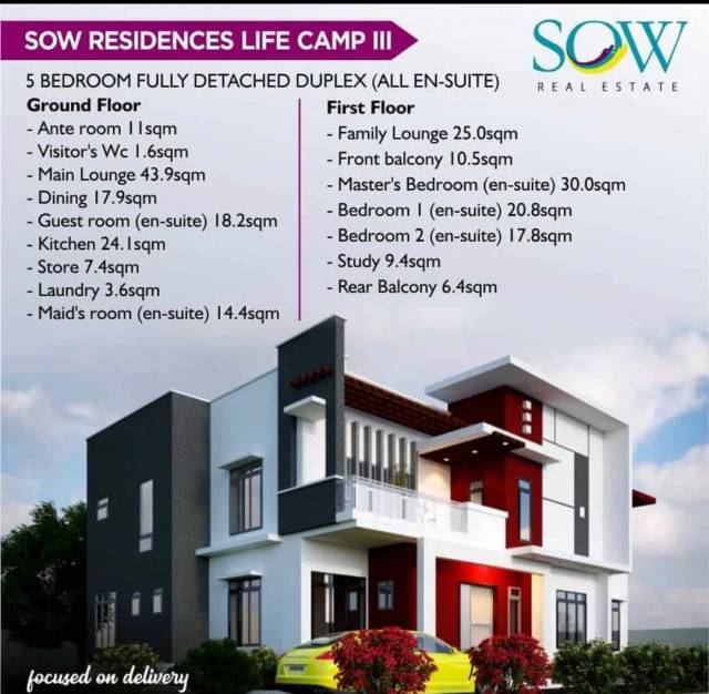 Lands For Sale At Life Camp Abuja - Call 08028257708