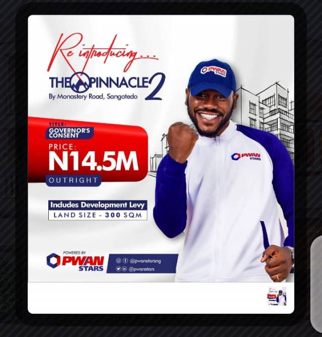 Plots Of Land At Sangotedo - Call 08166545617