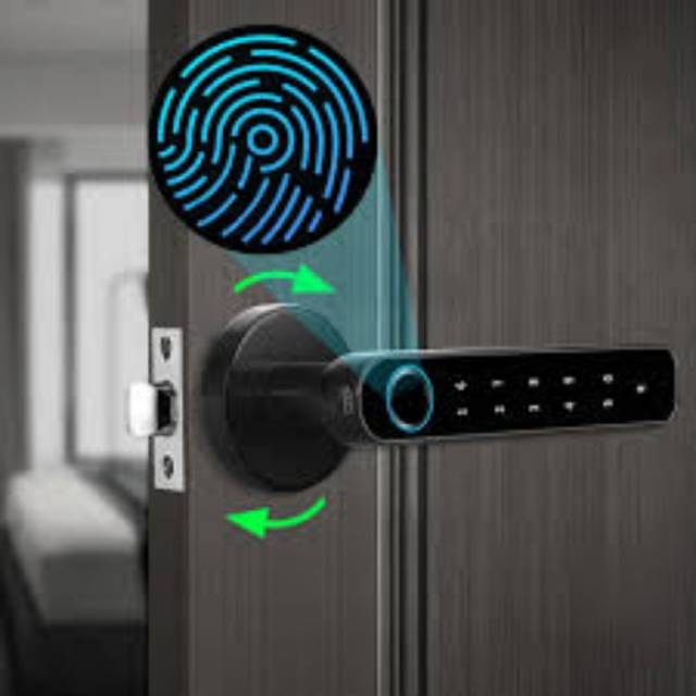 Finger Print Access Control Smart Door Lock