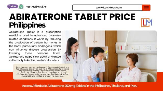 Abiraterone Tablet At Lower Cost In Philippines