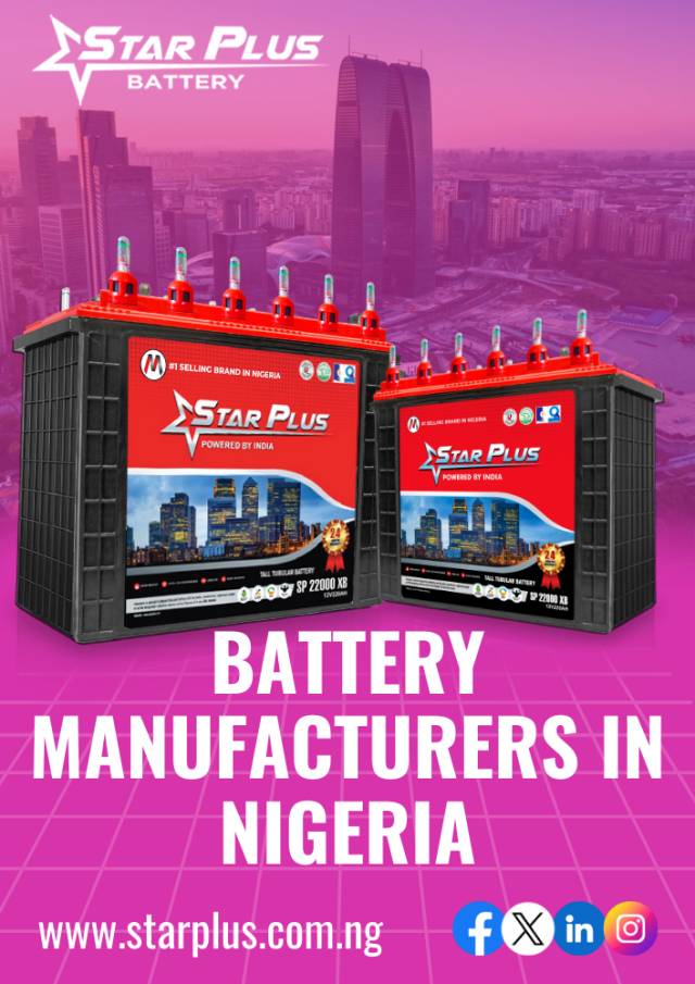 Buy Durable Batteries From Star Plus Nigeria