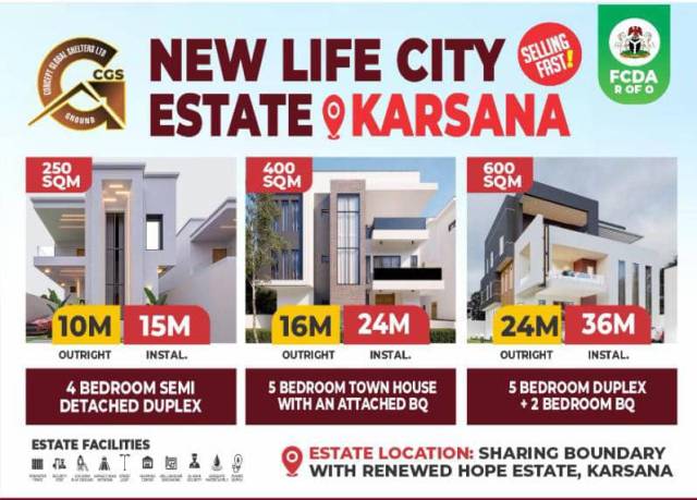 Own A Plot In New Life City Estate Today - Call 07054310314