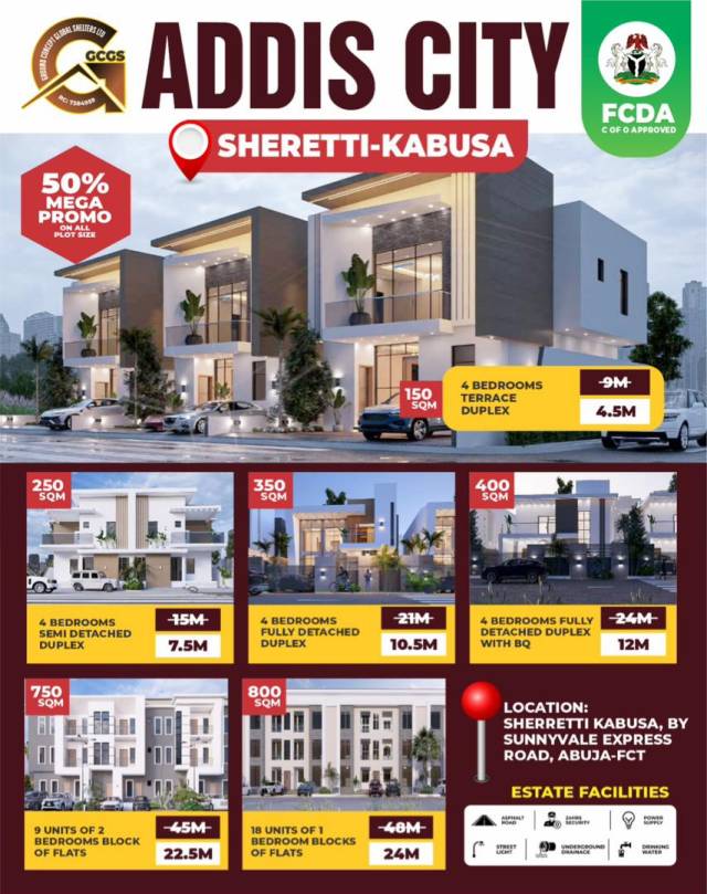 Own A 4 Bdr Duplex In Abuja For Sale - Call 07054310314