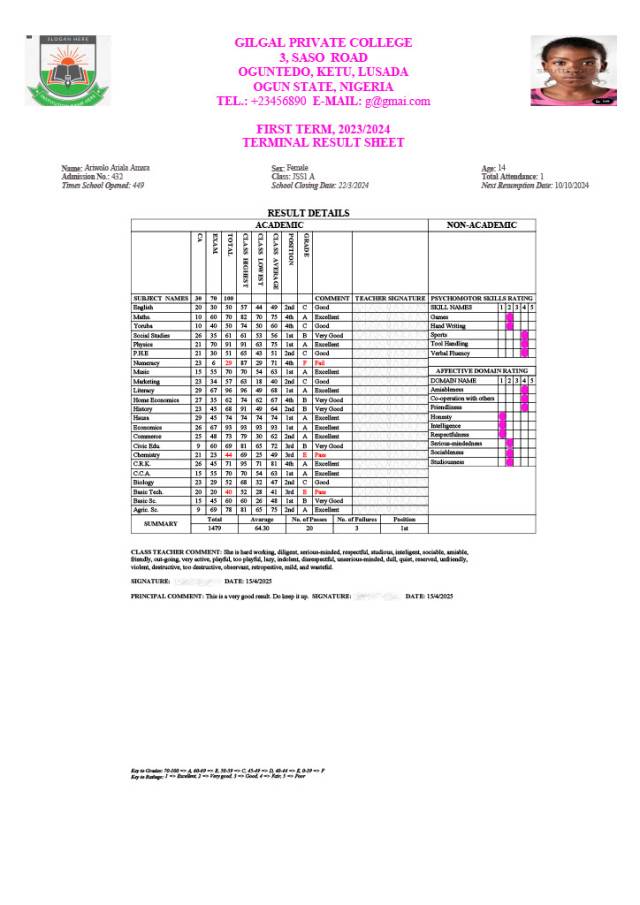 Promote Your School's Image. Get ResultSheets Software..