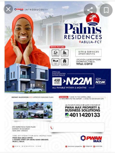 Lands For Sale At Abuja - Call 08033004958