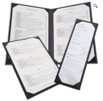 RESTAURANT MENU HOLDER