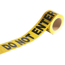 Yellow And Black Caution Tape