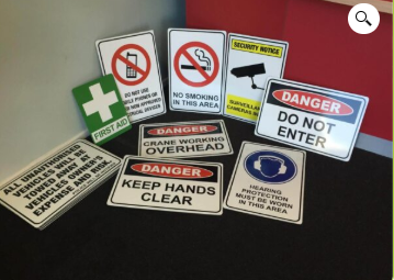 SAFETY SIGNS