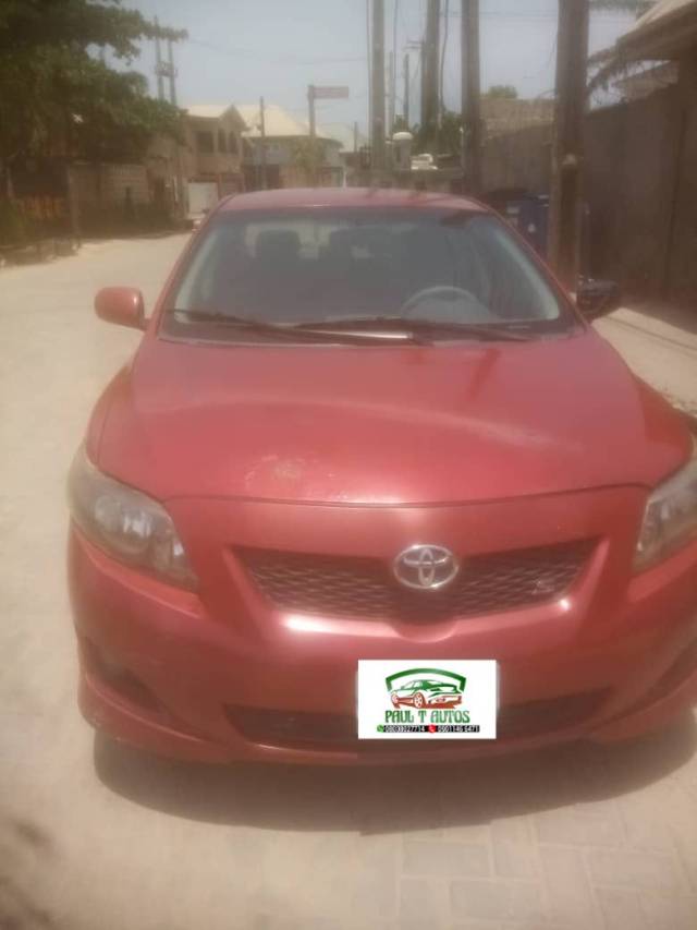 Clean Registered 2010 Toyota Corolla Sports
