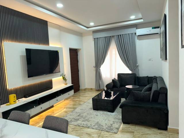 1 Bdr Apt For Shortlet At Aco Estate Life Camp - Call 09166073716