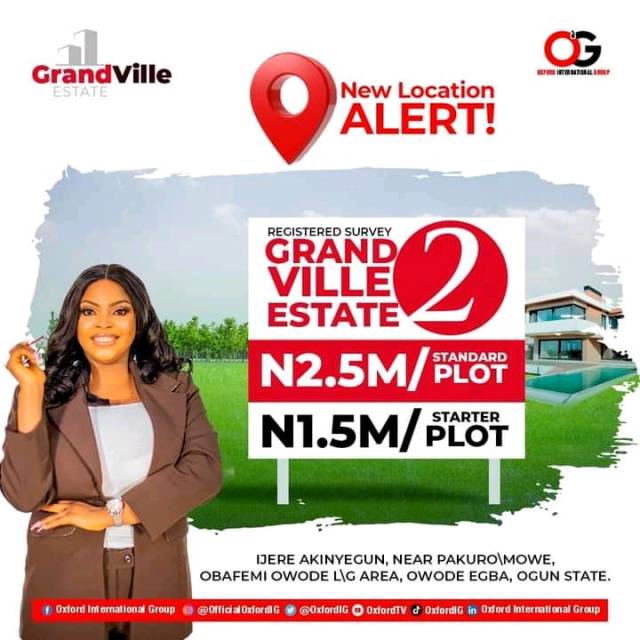Plots Of Land At Ogun State  - Call Or Whatsapp 08135090974