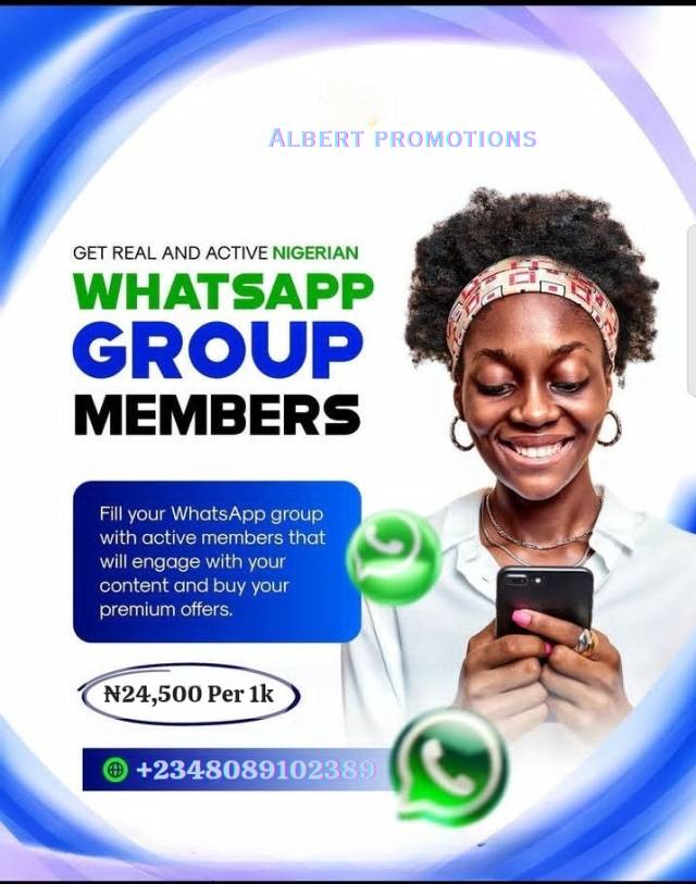 Grow Your Nigerian WhatsApp Group With Engaged Members