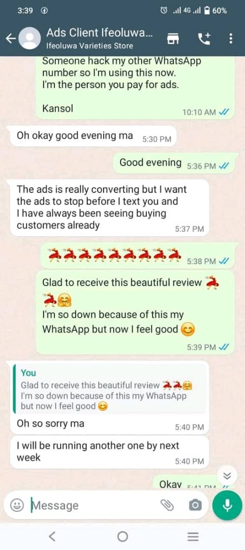 Business, Page, WhatsApp Group Advert.