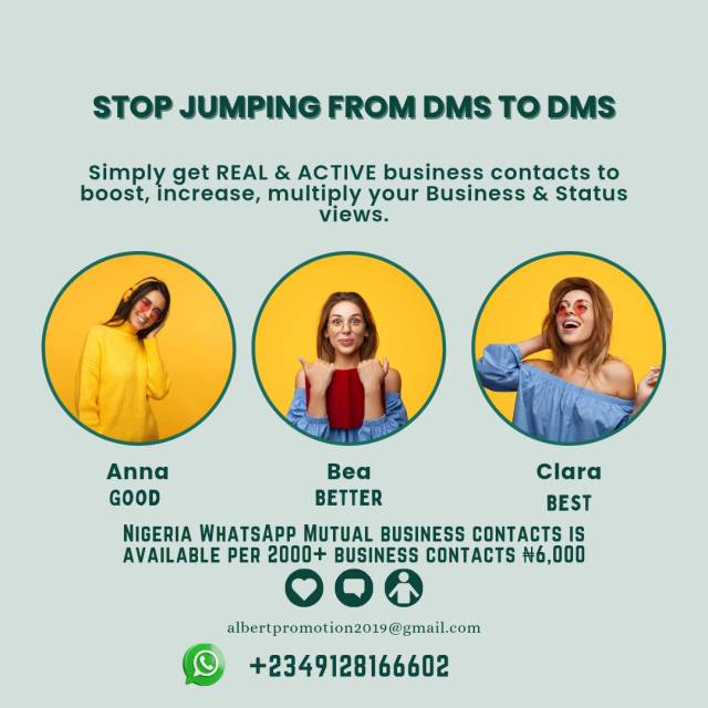 WhatsApp Business Contacts Views