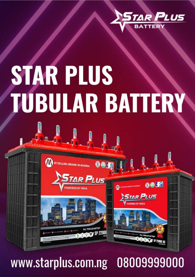 Upgrade To Star Plus Tubular Battery Today