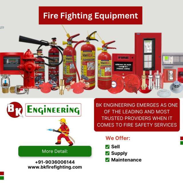 Comprehensive And Dependable Fire Fighting Services In Indore By BK Engineering