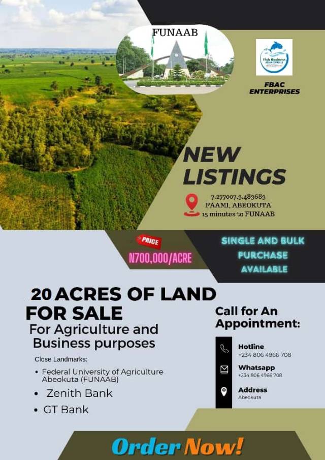 Lands For Sale At Abeokuta - Call 08064966708