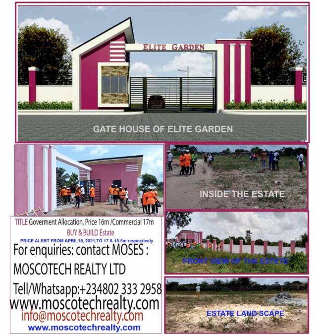 PLOTS OF LAND FOR SALE AT ABIJO IBEJU LEKKI - Call 08023332958
