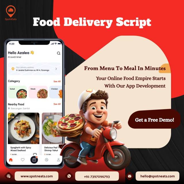 What Makes SpotnEats The Top Choice For Food Delivery App Development