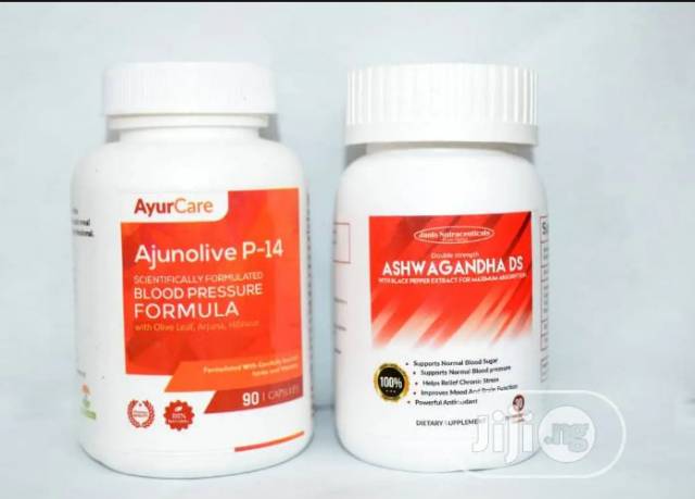 Ajunolive P-14 High Bp Formula With Ashwagandha DS
