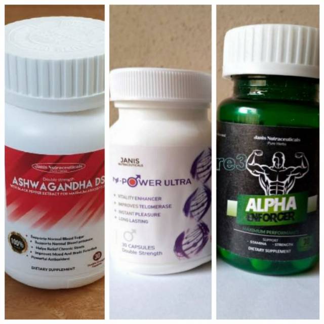 Alpha Enforcer And M-power Ultra With Ashwaghanda For Men