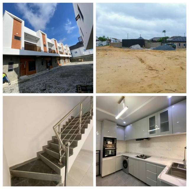 2 BDR TERRACE DUPLEX AT ABRAHAM ADESANYA - CALL 08066743126