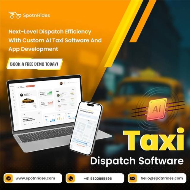 Taxi Dispatch Software - SpotnRides