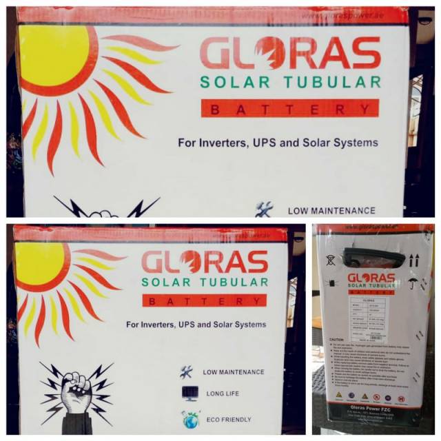 Buy Your Gloras Solar Turbular Battery (Call Or Whatsapp - 09023644205)
