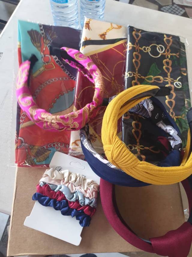 Hair Accessories And Scarf Available For Sale (Call Or WhatsApp - 08188111140)