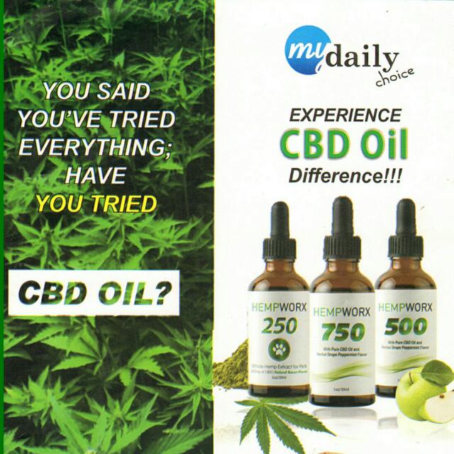 Order Your HempWorx CBD Oil (
