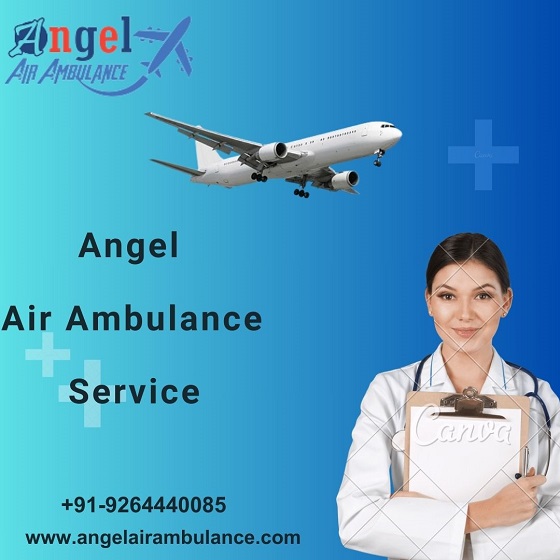 Hire Top-grade Angel Air Ambulance Service In Bhopal With ICU Setup