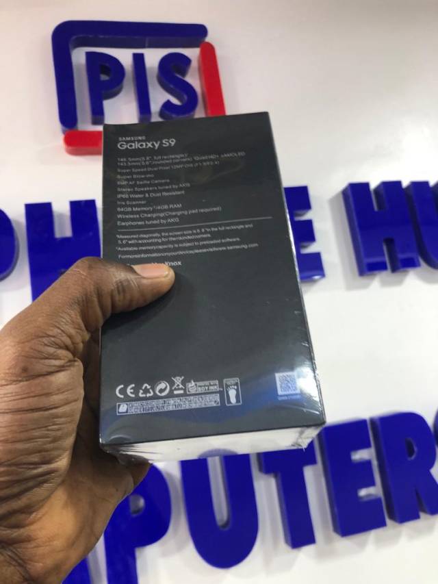 Samsung Galaxy S9 With 4GB Rom And 64GB - CALL 08057199590