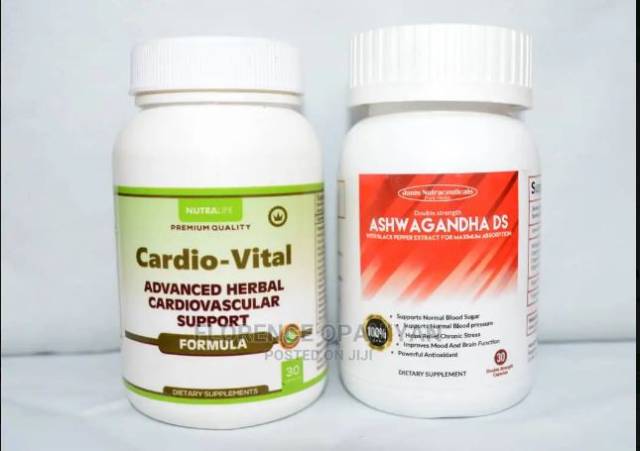 Janis Cardio Vital And Ashwagandha DS - Call Or Whatsapp 08060812655