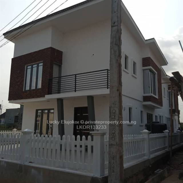 Bdr Detached Duplex By Channels Television Isheri - Call 08034056529