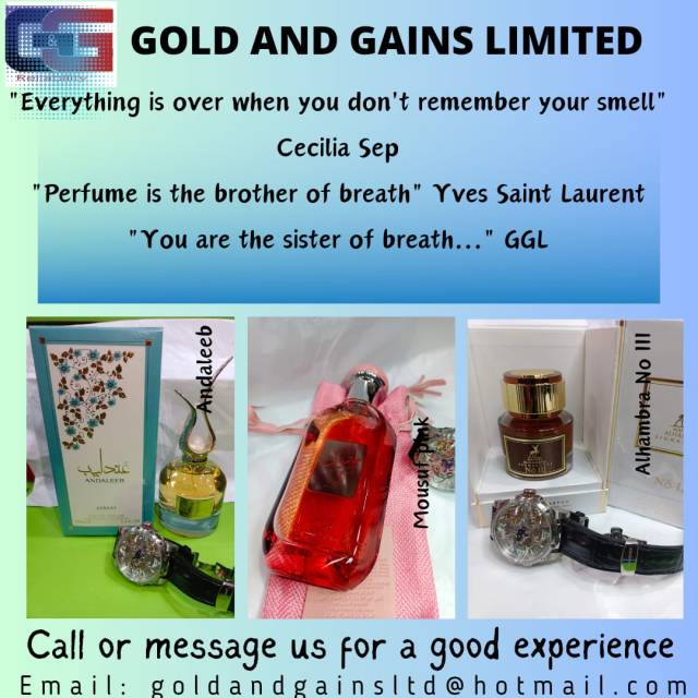 Buy Your Perfumes And Cosmetics From Us - Call 07041030129