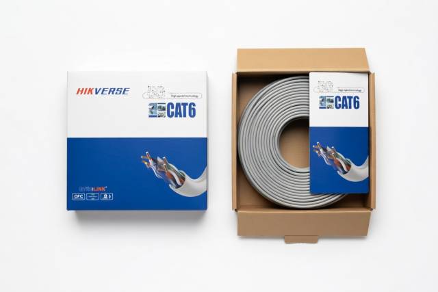 NW-CAT6 UTP-CCA Grey 305 F.m HIKEVERSE