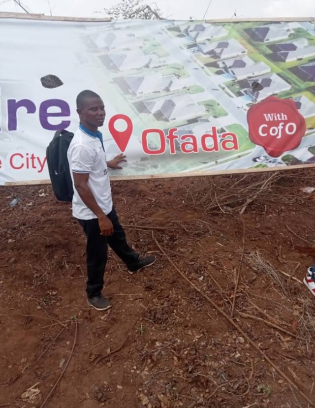 Lands At Frontier Homes Ofada Mowe - Call 08036789091