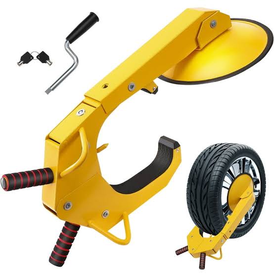 Wheel Lock Clamp Boot Tire Claw Trailer Auto Car Truck Anti-Theft
