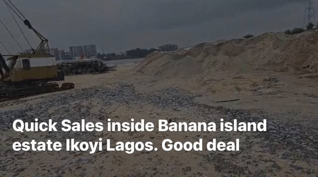 Banana Island Residential Ikoyi